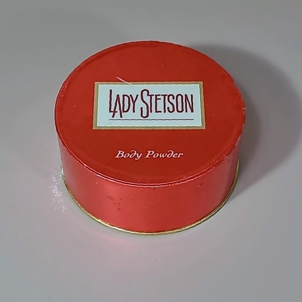 Vintage Lady Stetson by Coty Body Powder Rare New Sealed